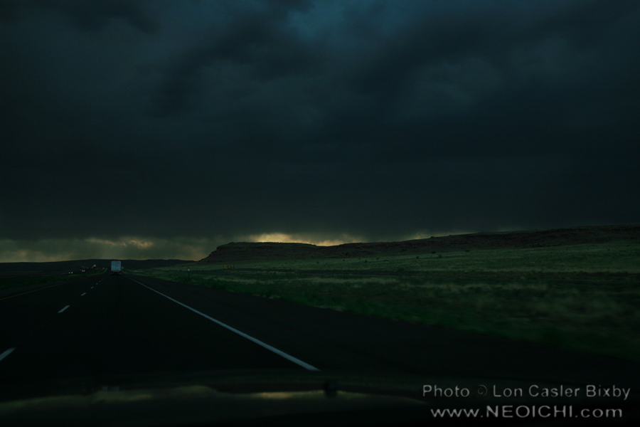 Driving Rain - Photography by Lon Casler Bixby - Copyright - All Rights Reserved - www.neoichi.com